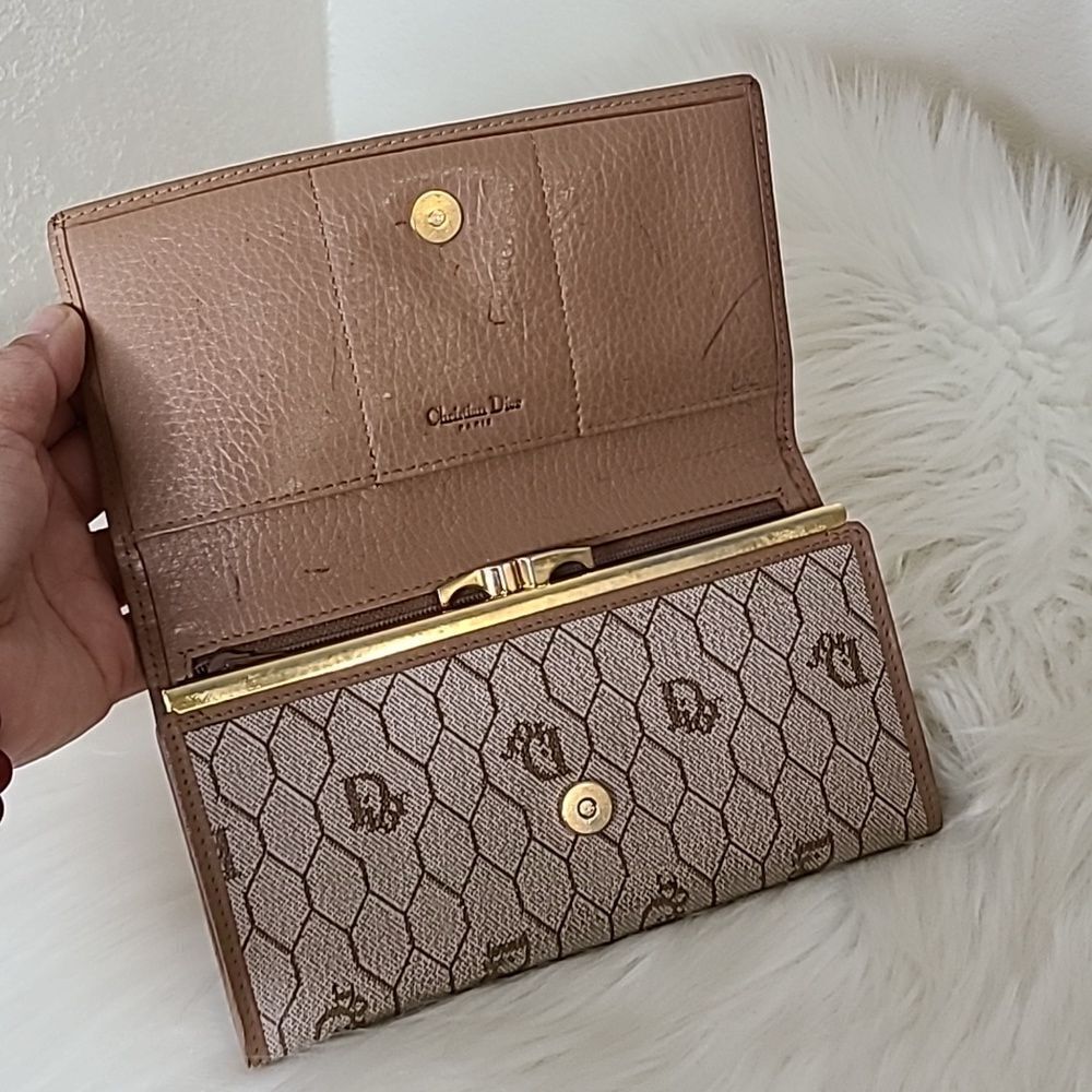 💯Authentic Christian Dior Long Wallet🍀 - Picture 3 of 10